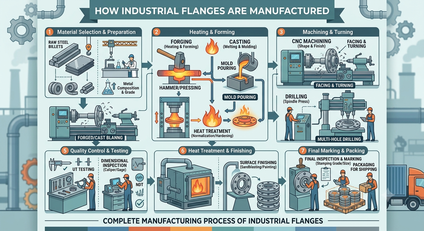 Flanges Manufacturing